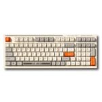 ⁦لوحة مفاتيح ألعاب كوجار G-880، أغطية مفاتيح، تصميم TKL - أزرق وأبيض⁩ - الصورة ⁦2⁩