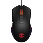ماوس تكنو زوون V-70-FPS للألعاب RGB أسود