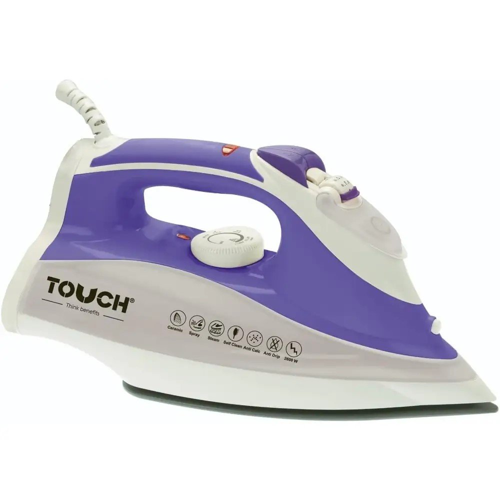 product_image_1776336956256_1 مكواة بخار تاتش الزنوكي جراند 2600 وات 350 مل بنفسجي 40401 - الصورة 1