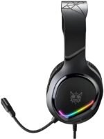 ⁦سماعة رأس سلكية للألعاب RGB أونيكوما X31 مع ميكروفون - أسود⁩ - الصورة ⁦3⁩
