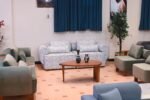 انترية 2 كنبة و2 فوتيه زان بتصميم مودرن وألوان متعددة