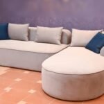 ركنة مودرن ثابتة حرف ال خشب زان 2 قطعة مقاس 3×2 متر