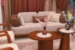 أنترية كلاسيك خشب زان طبيعي - 4 قطعة