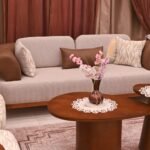 أنترية كلاسيك خشب زان طبيعي - 4 قطعة