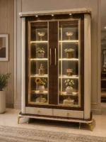 نيش سفرة كلاسيك زان من خشب الزان الطبيعي المعالج