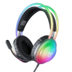 ⁦سماعة رأس سلكية للألعاب اونيكوما X29 - RGB مع ميكروفون إلغاء الضوضاء - أسود⁩ - الصورة ⁦5⁩