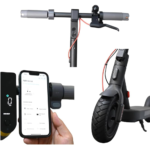 ⁦سكوتر كهربائي شاومي 4 برو (الجيل الثاني)، 60 كم، 25 كم/ساعة - أسود Xiaomi Electric Scooter 4 PRO⁩ - الصورة ⁦3⁩