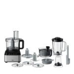 محضر طعام براون 12 في 1 800 وات وعاء 2.1 لتر تصميم معدني - FP 3235