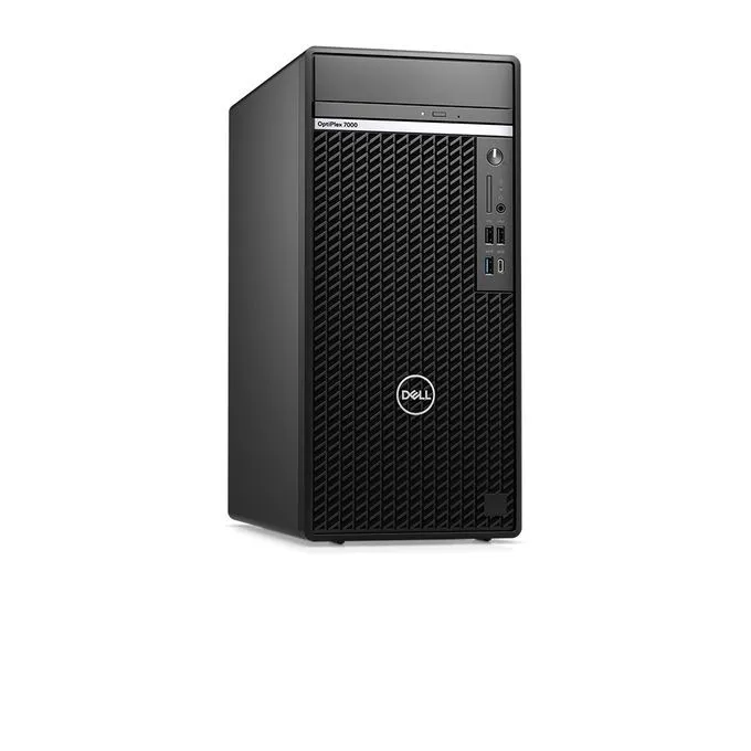 lhubo7c_jbfomhk9jtrgyk1v ديل كمبيوتر تاور OptiPlex 7020 MT، بروسيسور انتل كور i7-14700، هارد 512 جيجابايت SSD، رام 8 جيجابايت DDR4، انتل جرافيكس، دوس - اسود - الصورة 1
