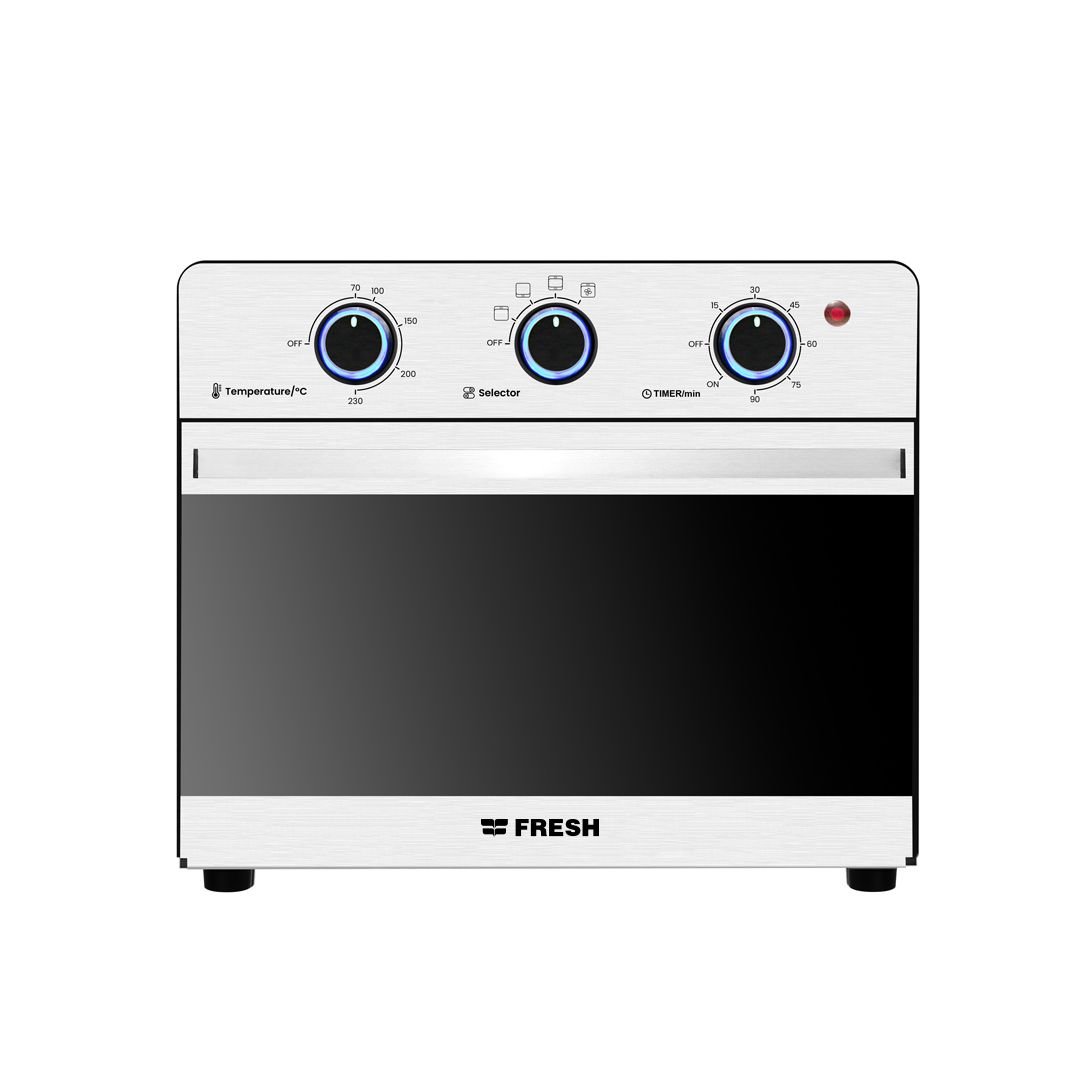 oven-airfryer-s_1_ قلاية فريش فرن 25 لتر استانليس - 1600 وات - F-25 ST LED - الصورة 1