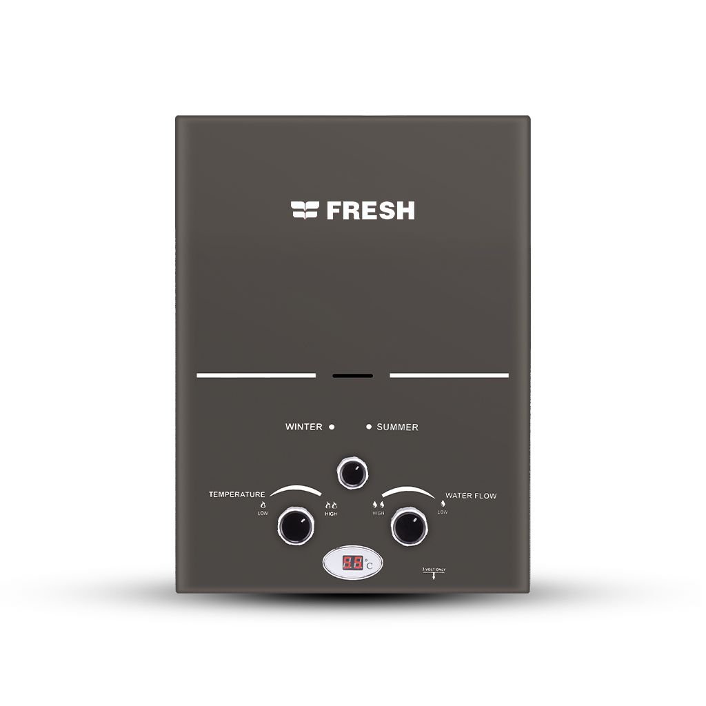 spa_grey_6_liter_1 سخان مياة غاز فريش 6 لتر/ سبا - أدابتر - الصورة 1