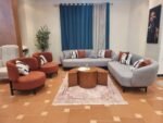 أنترية كلاسيك خشب زان طبيعي - 4 قطعة لونين