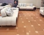 أنترية مودرن خشب زان طبيعي - 4 قطعة اللون الابيض