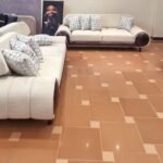 أنترية مودرن خشب زان طبيعي - 4 قطعة اللون الابيض
