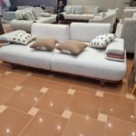 أنترية مودرن خشب زان طبيعي - 4 قطعة