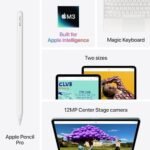 ⁦تابلت ابل ايباد  إير M3 سعة 128جيجا ورام 8 جيجا – بشاشة 11 بوصة ( واي فاي فقط )⁩ - الصورة ⁦2⁩