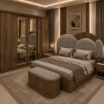 غرفة نوم دمياطي فاخرة مودرن