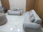 ⁦أنترية مودرن دمياطي خشب زان طبيعي – 4 قطعة⁩ - الصورة ⁦2⁩