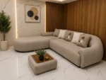 ركنة مودرن دمياطي ثابتة حرف ال – 2 قطعة – 3*2 م