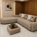 ركنة مودرن دمياطي ثابتة حرف ال – 2 قطعة – 3*2 م
