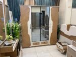 غرفة نوم أطفال وشباب دمياطي مودرن | خشب زان طبيعي | دولاب 2 متر | جاليري العراقي للأثاث