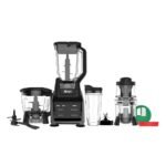 ⁦محضر طعام الذكي نينجا IntelliSense – خلاط + معالج طعام + ومفرمة سبيراليزر – قاعدة ذكية 1200 واط – إبريق 2 لتر وأكواب فردية 700مل – أسود – CT682⁩ - الصورة ⁦4⁩