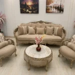 صالون خشب زان اسفنج عالي الكثافة