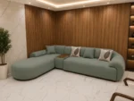 ركنة مودرن دمياطي ثابتة حرف ال – 2 قطعة – 3*2 م