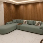 ركنة مودرن دمياطي ثابتة حرف ال – 2 قطعة – 3*2 م