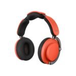سماعات دايسون OnTrac عازلة للضوضاء – Ceramic Cinnabar ببطارية 55 ساعة – أورانج