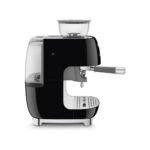 ⁦سميج ماكينة قهوة إسبرسو يدوية مع مطحنة 1650 وات – ضغط 20 بار – Thermoblock مزدوج – مقياس ضغط – تحكم استخلاص احترافي – عصا بخار بمستويين – فلتر 58 مم – أسود | EGF03BLEU⁩ - الصورة ⁦6⁩