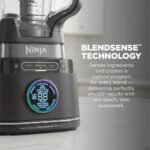 ⁦محضر طعام نينجا Stealth IQ – خلاط وقاطع طعام احترافي مع تقنية BlendSense – قدره 800 واط – إبريق 2.1 لتر – 3 أكواب فردية – أسود – QX401⁩ - الصورة ⁦5⁩