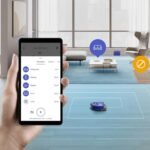 ⁦مكنسة كهربائية روبوت ذكية من دايسون 360 Vis Nav – أقوى شفط ذكي برؤية 360° – أزرق⁩ - الصورة ⁦4⁩