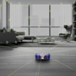 ⁦مكنسة كهربائية روبوت ذكية من دايسون 360 Vis Nav – أقوى شفط ذكي برؤية 360° – أزرق⁩ - الصورة ⁦5⁩