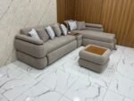 ⁦ركنة مودرن سرير دمياطي – 2 قطعة – بوف ترابيزة – كوب هولدر – يو اس بي – 3*2 م⁩ - الصورة ⁦3⁩