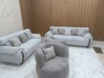 ⁦أنترية مودرن دمياطي خشب زان طبيعي – 4 قطعة⁩ - الصورة ⁦5⁩