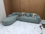 ركنة مودرن دمياطي ثابتة حرف ال – 2 قطعة – 3*2 م