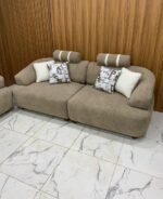 ⁦أنترية مودرن دمياطي خشب زان طبيعي – 4 قطعة⁩ - الصورة ⁦7⁩